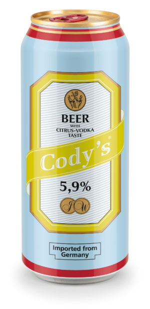 Cody’s Beer Citrus-Vodka 5,9% 500 ml